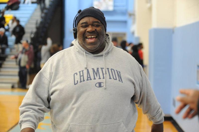 Garland Ayers lights up a 2018 Cape boys’ basketball game. He’s rocking the Bluetooth and always had a big smile. DAVE FREDERICK PHOTOS